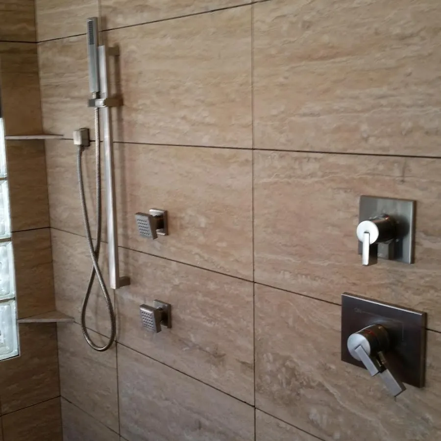 Shower fixture installation for Water Heater Installation in Monticello